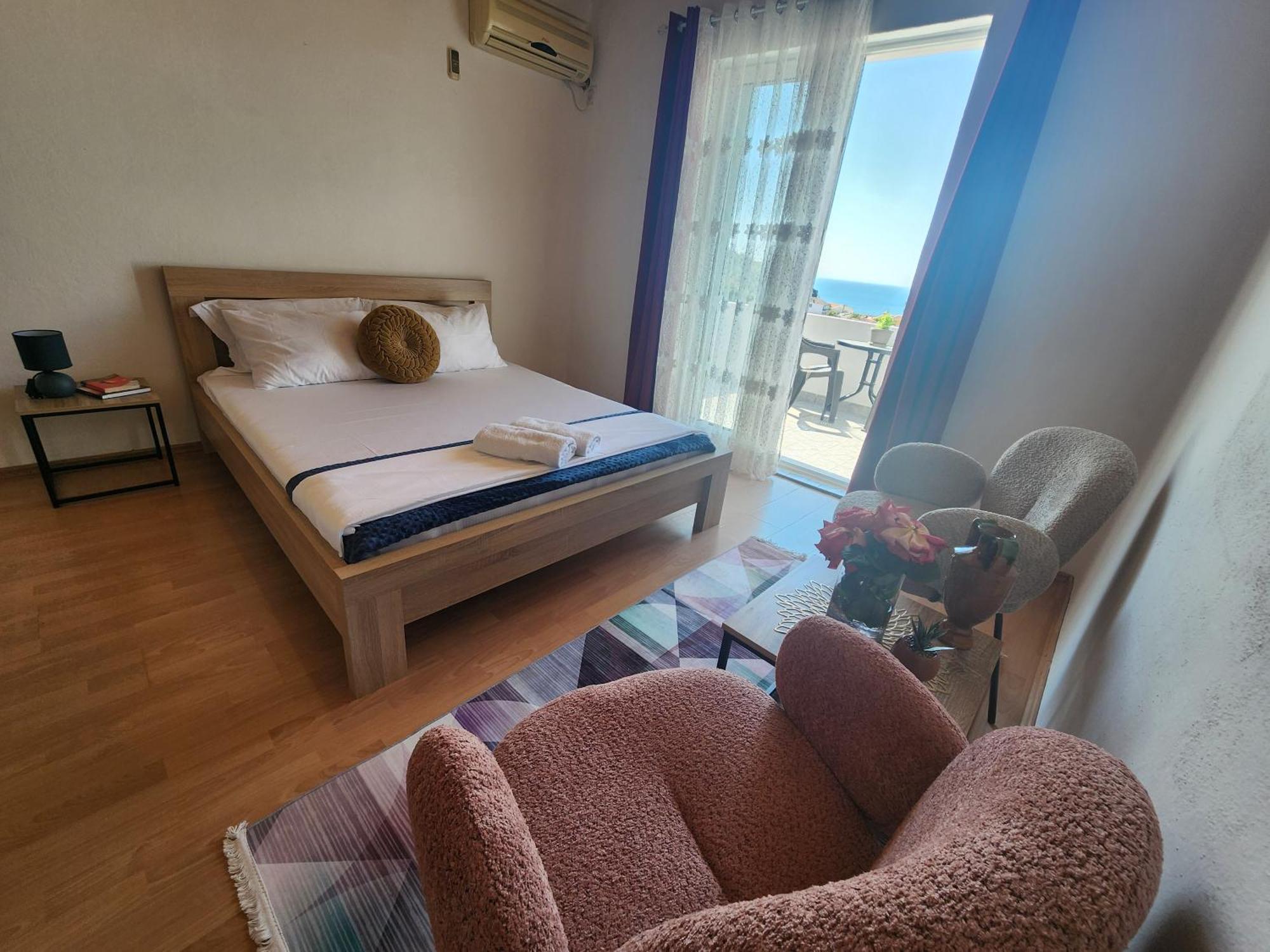 Adriatic Sea View Rooms Ulcinj Szoba fotó