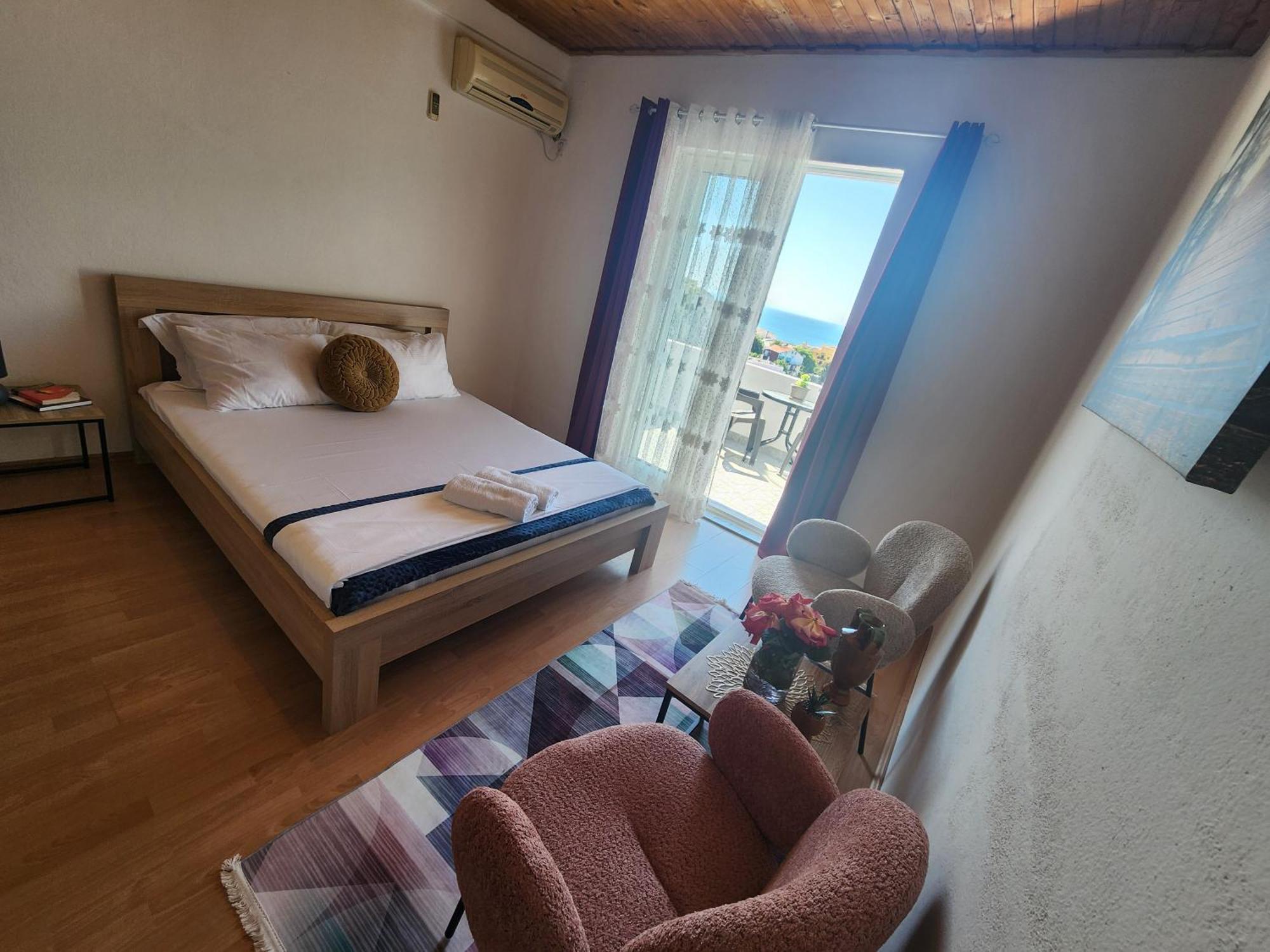 Adriatic Sea View Rooms Ulcinj Szoba fotó